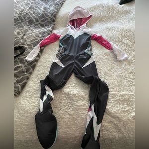 Spider Gwen costume for 5 year old girl
